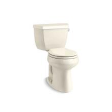 Kohler 5296-RA-47 - Highline® Classic Comfort Height® Two piece round front 1.28 gpf chair height toilet wit
