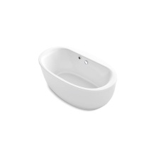 Kohler 6369-W1-0 - Sunstruck® 65-1/2'' x 35-1/2'' oval freestanding bath with Bask® hea