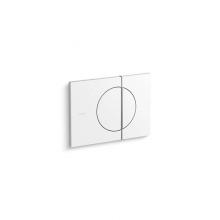 Kohler 75891-GW2 - Note® Flush actuator plate for 2''x 4'' in-wall tank and carrier system