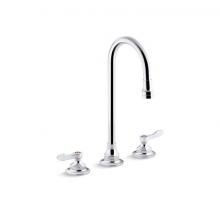 Kohler 800T70-4ANA-CP - Triton® Bowe® 0.5 gpm widespread bathroom sink faucet with aerated flow, gooseneck spout