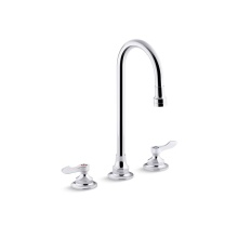 Kohler 800T70-4AKA-CP - Triton® Bowe® 1.0 gpm widespread bathroom sink faucet with aerated flow, gooseneck spout