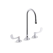 Kohler 800T70-5AKA-CP - Triton® Bowe® 1.0 gpm widespread bathroom sink faucet with aerated flow, gooseneck spout