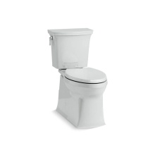 Kohler 5709-95 - Corbelle® ContinuousClean XT two-piece elongated toilet with skirted trapway, 1.28 gpf