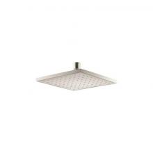 Kohler 13695-G-SN - Contemporary Square 8'' single-function rainhead, 1.75 gpm