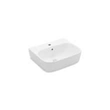Kohler 77767-1-0 - ModernLife® 21-3/4'' rectangular wall-mount bathroom sink