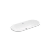 Kohler 20213-0 - Iron Plains® 33'' oval drop-in/undermount bathroom sink