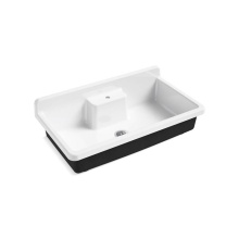 Kohler 21103-1HP5-0 - Farmstead® 45'' top-/wall-mount single-bowl workstation farmhouse kitchen sink