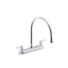 Kohler 810T70-4AFA-CP - Triton® Bowe® 1.8 gpm kitchen sink faucet with 9-5/16'' gooseneck spout, aerat