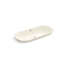 Kohler 20213-B-96 - Iron Plains® 33'' oval drop-in/undermount/vessel bathroom sink with Biscuit painted