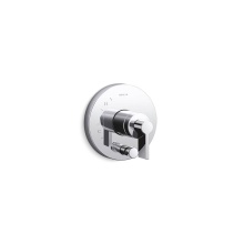Kohler T78016-4-CP - Components® Rite-Temp® valve trim with Lever handle and diverter