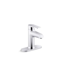 Kohler 37892-4-CP - Single-handle bathroom sink faucet, 1.2 gpm