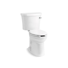Kohler 25077-TR-0 - Kingston™ Two-piece elongated toilet, 1.28 gpf