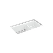 Kohler 8204-CM6 - Cairn® 33-1/2'' undermount double-bowl kitchen sink