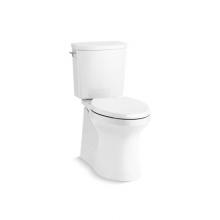 Kohler 20450-0 - Irvine™ Comfort Height® Two piece elongated 1.28 gpf chair height toilet