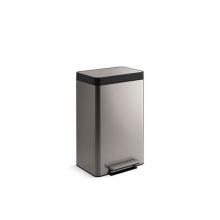 Kohler 20956-ST - Dual-compartment step trash can