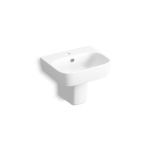 Kohler 77768-1-0 - ModernLife® 21-3/4'' rectangular wall-mount bathroom sink