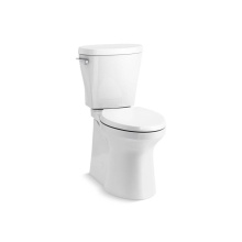 Kohler 20197-0 - Betello® Two-piece elongated toilet with skirted trapway, 1.28 gpf