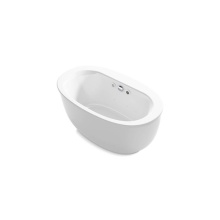 Kohler 24009-GHW-0 - Sunstruck® 60-1/2'' x 34-1/2'' freestanding Heated BubbleMassage™ air b