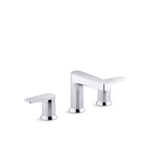Kohler 37887-4-CP - Widespread bathroom sink faucet, 1.2 gpm