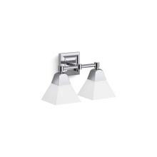 Kohler 23687-BA02-CPL - Memoirs® Two-light sconce