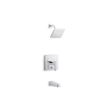Kohler T99763-4-CP - Honesty® Rite-Temp® bath and shower trim kit with push-button diverter, 2.5 gpm