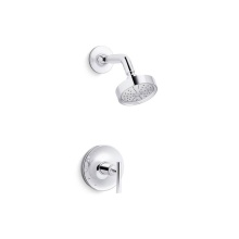 Kohler TS14422-4G-CP - Purist® Rite-Temp® shower trim kit with lever handle, 1.75 gpm