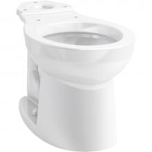 Kohler 25096-SS-0 - Kingston™ Round-front toilet bowl with antimicrobial finish