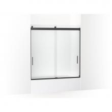 Kohler 706000-D3-BL - Levity® Sliding bath door, 62'' H x 56-5/8 - 59-5/8'' W, with 1/4'&a