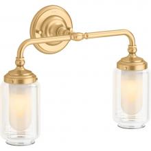 Kohler 72582-2GL - Artifacts® Two-light sconce