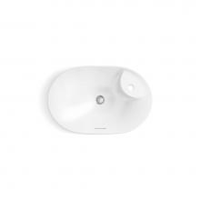 Kohler 31705-1-0 - Chalice 22-3/4'' oval vessel bathroom sink