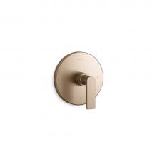 Kohler T73133-4-BV - Composed® MasterShower® temperature control valve trim with lever handle