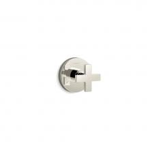 Kohler T73140-3-SN - Composed® MasterShower® transfer valve trim with cross handle