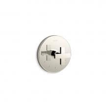 Kohler T73133-3-SN - Composed® MasterShower® temperature control valve trim with cross handle