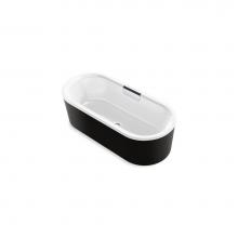 Kohler 29325-7-0 - Volute™ 63'' x 28-3/8'' freestanding bath with shroud