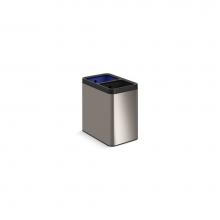 Kohler 31315-ST - 22-liter dual-compartment open-top trash can