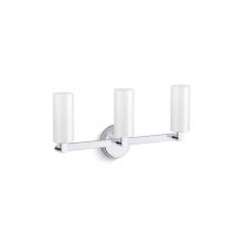 Kohler 35874-SC03-CPL - Crue® Three-light sconce