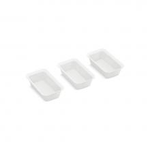 Kohler 35484-1LG - Three-piece workstation prep bowl set