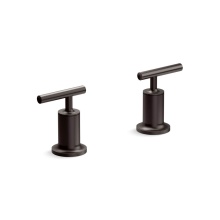 Kohler T14429-4-BGP - Purist® Deck- Or Wall-Mount Bath Faucet Handle Trim With Lever Design