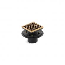 Kohler 9136-2MB - Clearflo Square design tile-in shower drain