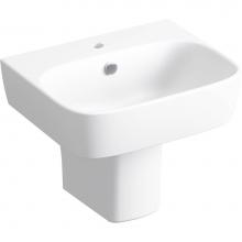 Kohler 77768-1-0 - ModernLife® 21-3/4'' rectangular wall-mount bathroom sink