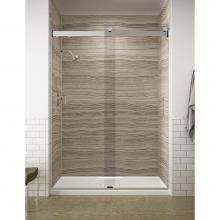 Kohler 706013-L-SHP - Levity® Sliding shower door, 82'' H x 56-5/8 - 59-5/8'' W, with 3/8'