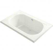 Kohler 1170-GHW-NY - Memoirs® 66'' x 42'' Heated BubbleMassage™ air bath with Bask® and