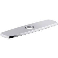Kohler 22071-CP - Graze® Three-hole kitchen faucet escutcheon
