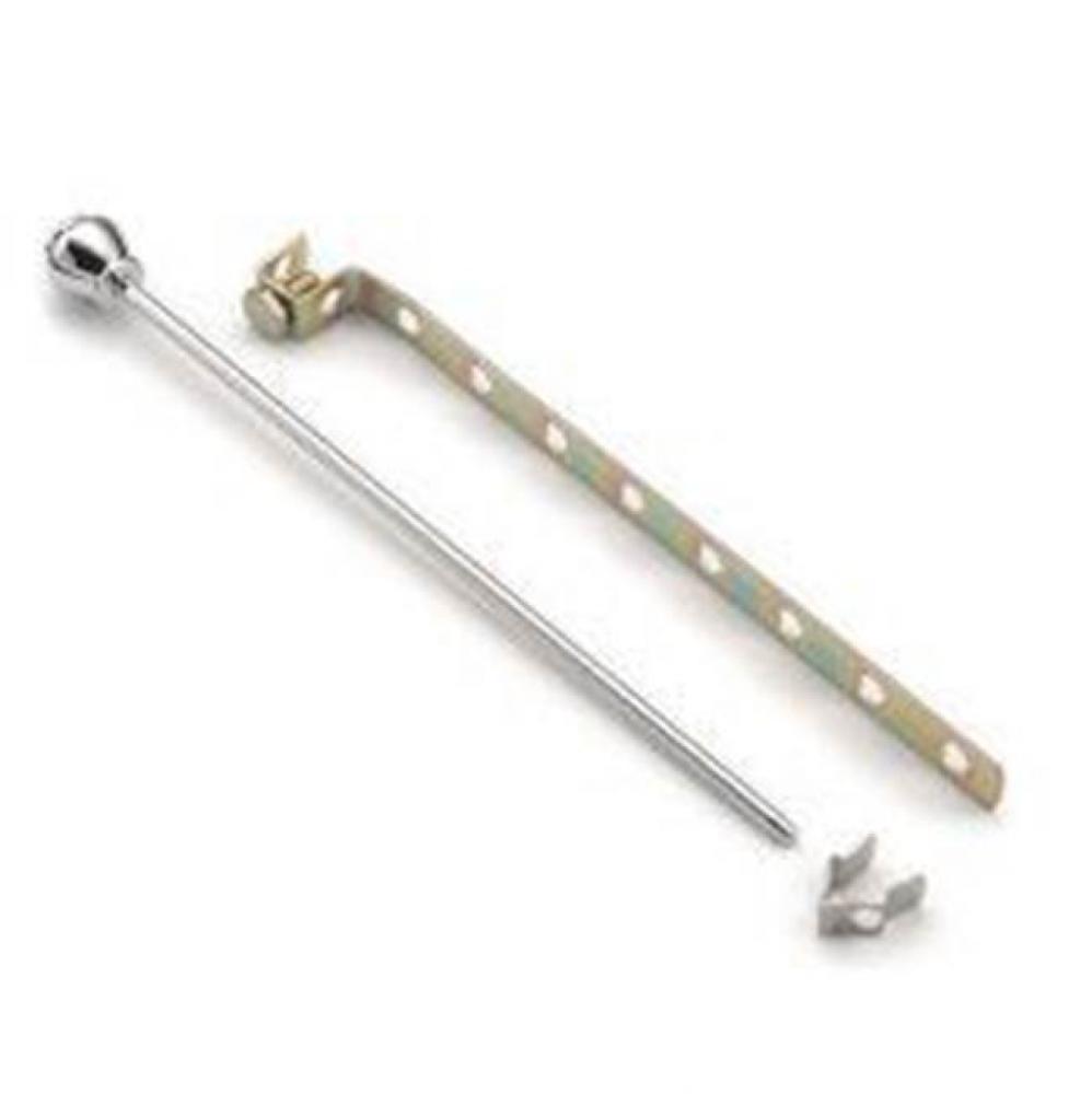 Bathroom Sink Replacement Lift Rod and Strap Kit for Waste Assembly, Chrome