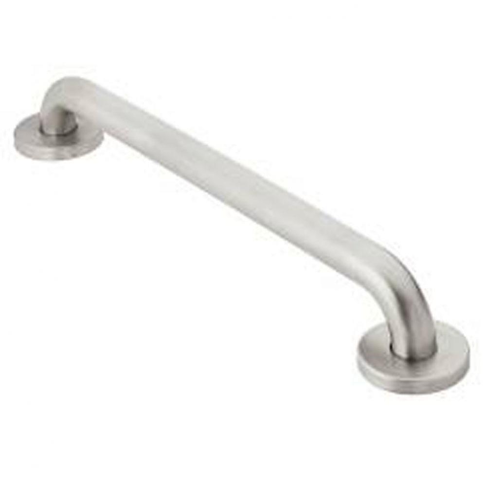 Stainless 16'' Concealed Screw Grab Bar