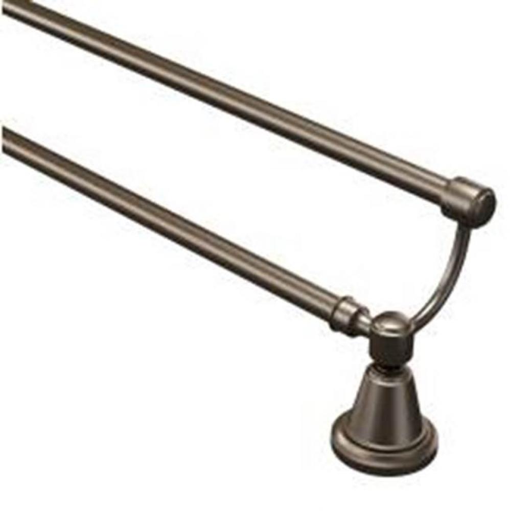Oil Rubbed Bronze 24'' Double Towel Bar