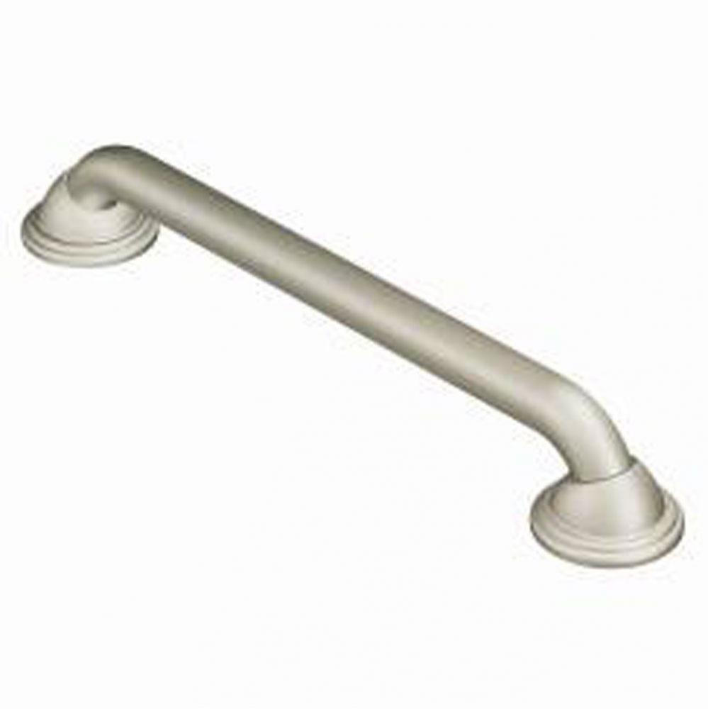 Brushed Nickel 24'' Designer Grab Bar