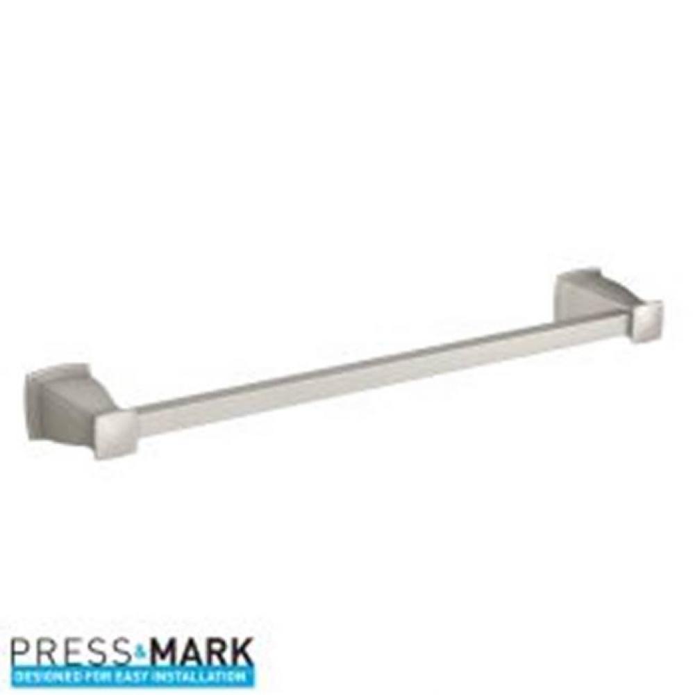 Brushed Nickel 18'' Towel Bar