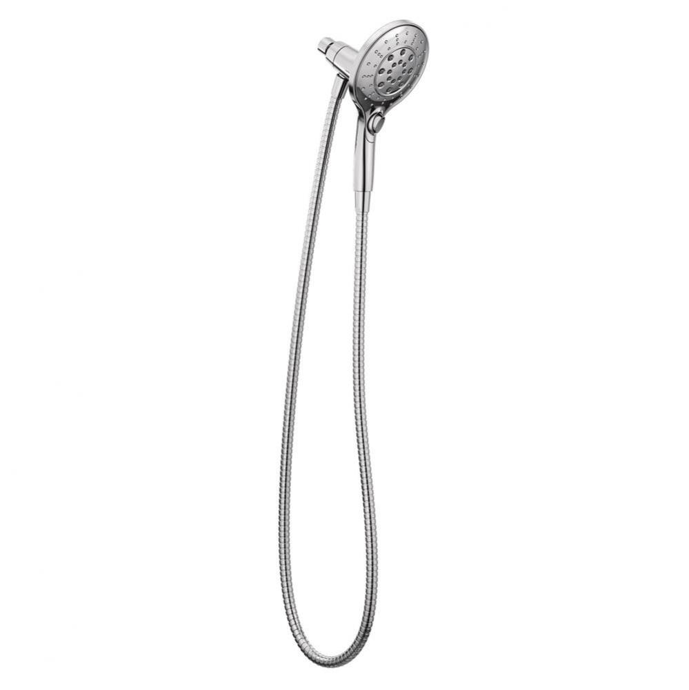 Engage Magnetix Six-Function 5.5-Inch Handheld Showerhead with Magnetic Docking System, Chrome