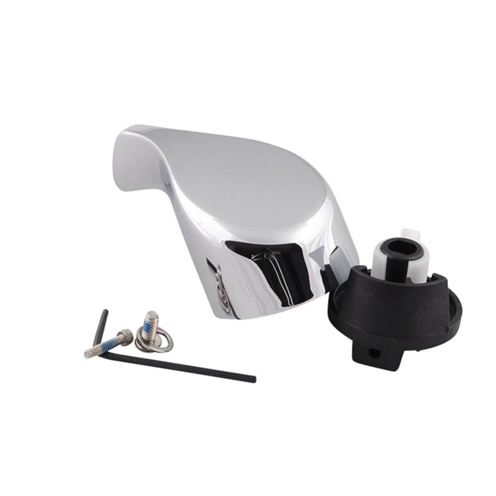 Chateau Lever Handle Kit for Chateau and Moentrol Single Handle Tub and Shower Faucet, Chrome
